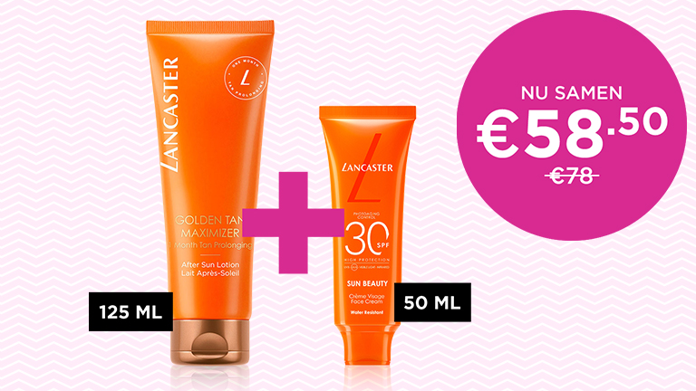 Combi Deal: Lancaster Face cream SPF + Lancaster after sun lotion