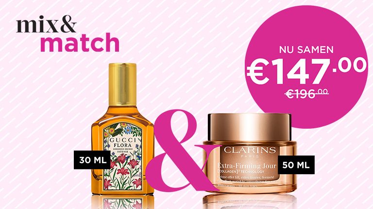 Combi Deal: Gucci Flora Gorgeous Orchid+Clarins Extra Firming Jour