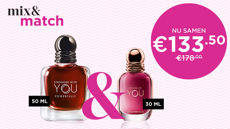 Combi Deal: Emporio Armani Power Of You + Emporio Armani Stronger With You Powerfully