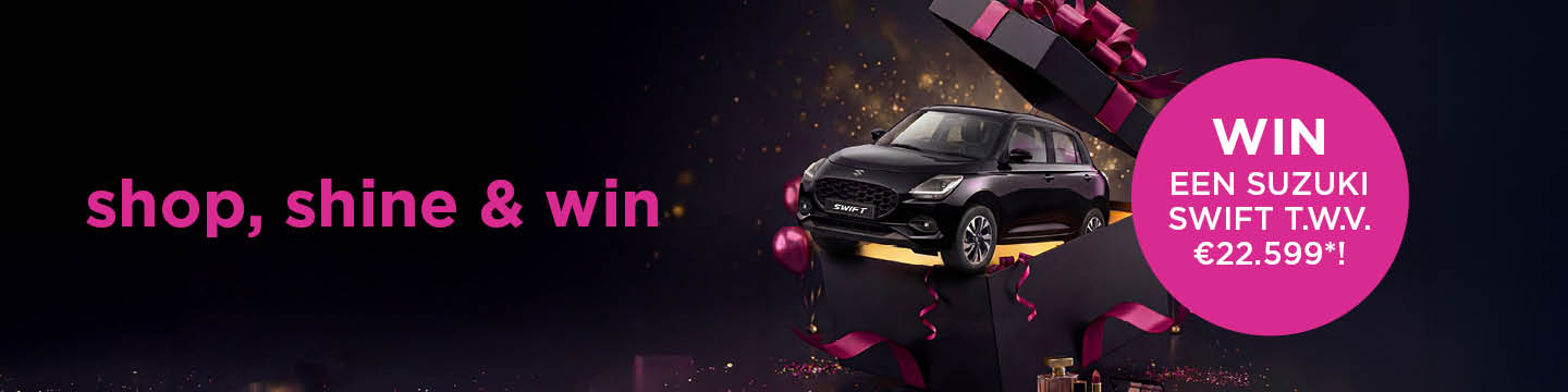 Win een Suzuki Swift t.w.v. €22.599!