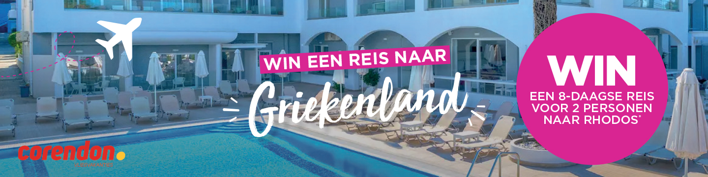 Win een 8-daagse reis voor 2 personen naar Rhodos!*