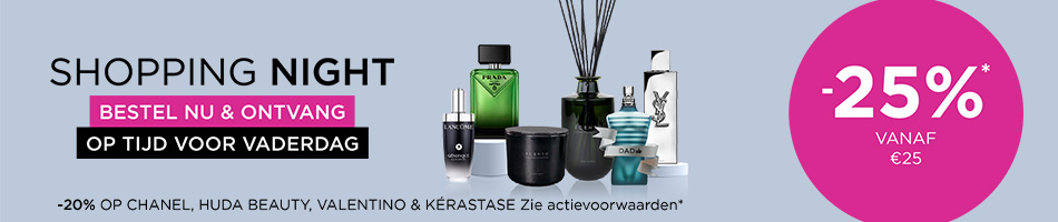 -25% op alles vanaf min. €25*
