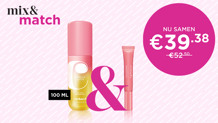 Combi Deal: Cacharel Yummy Flowers+Clarins Lip Perfector