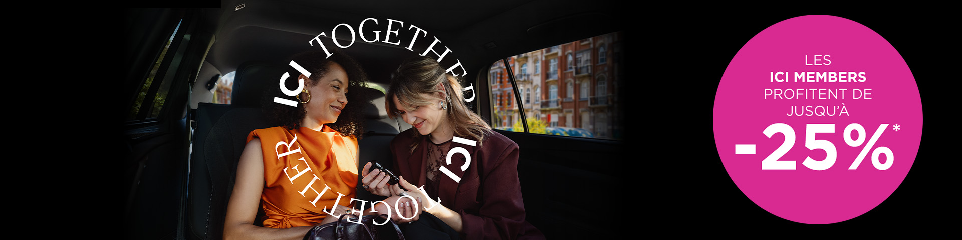 Les ICI Members profitent de jusqu’à -25 % ! Connectez-vous maintenant