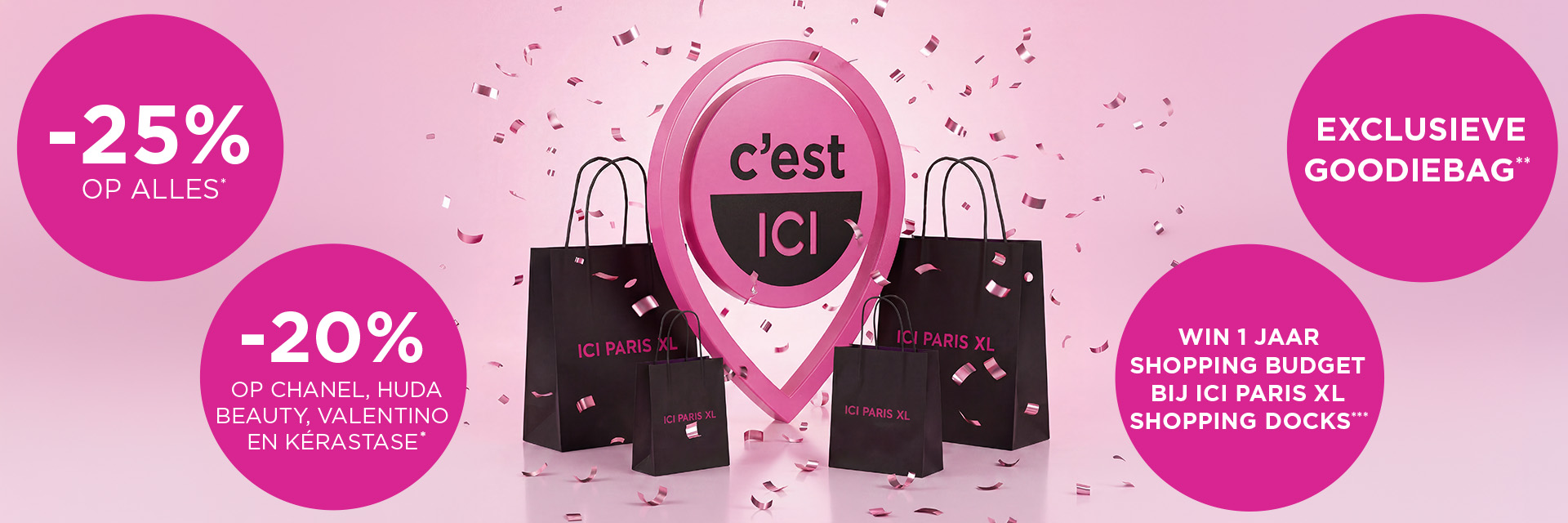 Win 1 jaar shoppingbudget bij IPXL Shopping Docks Bruxsel!