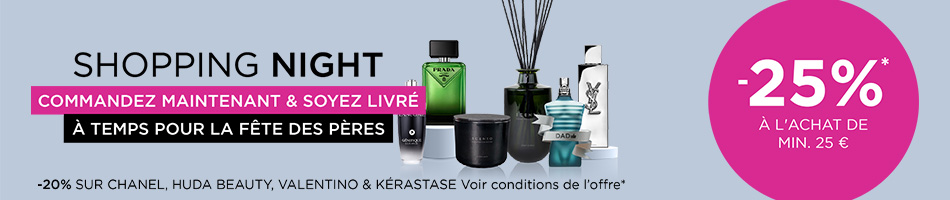 -25% sur tout à l'achat de min. €25*