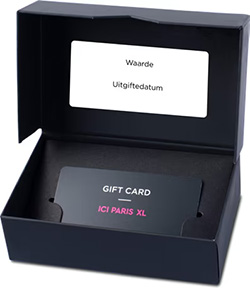 Giftcard Deluxe verpakking