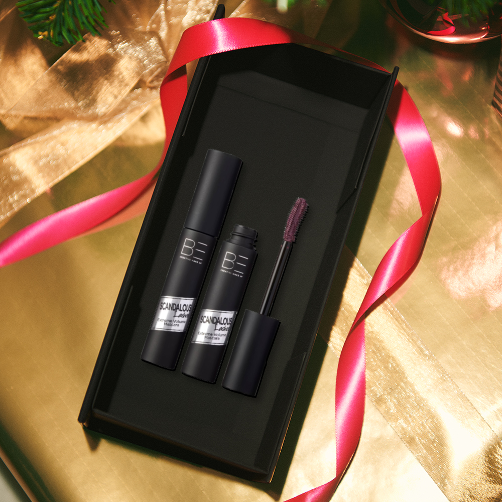 BE Creative Make Up Scandalous Lashes Extreme Volume Mascara Midnight Cherry Edition	