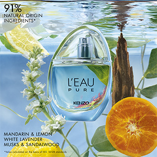 Kenzo L'Eau Pure - Une Eau de Parfum fraîche et puissante