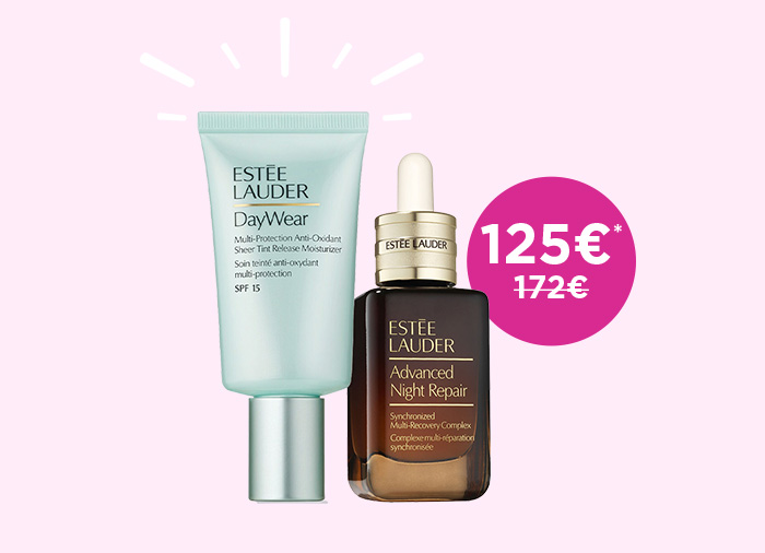 Bundle deal Estée Lauder: old price €189, new price €115