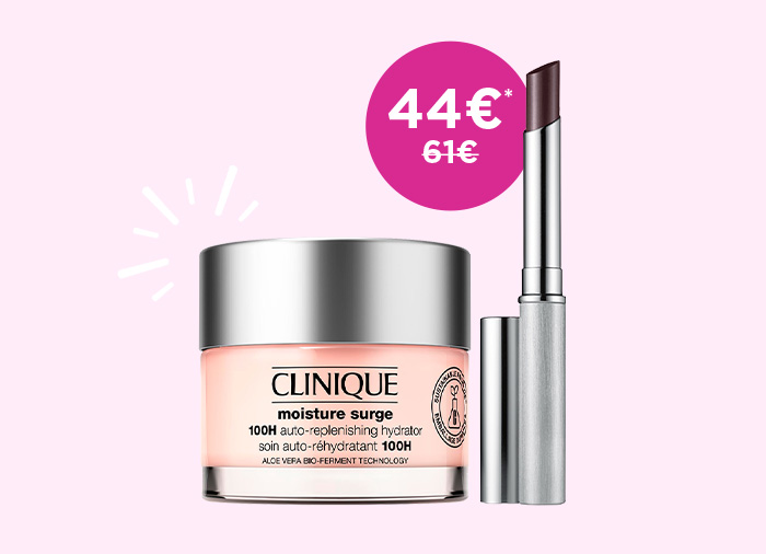 Bundle deal Clinique: old price €72, new price €44