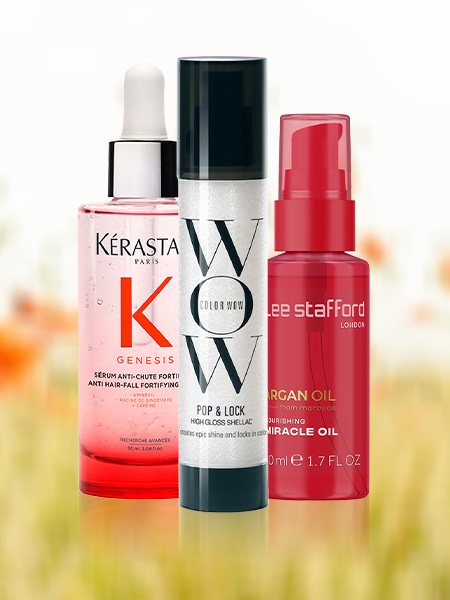 Des cheveux nourris, souples et lumineux avec sérum et huile