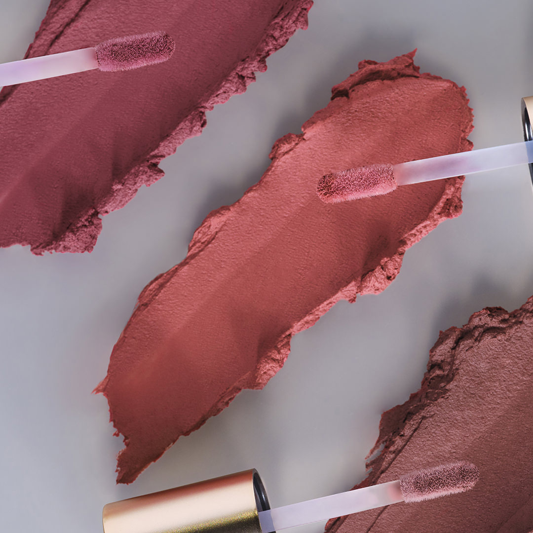 Sisley Color Cloud swatches with open gloss tubes