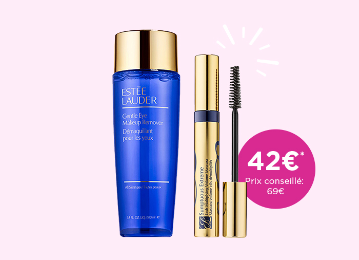 Bundle deal Estée Lauder: old price €69, new price €42