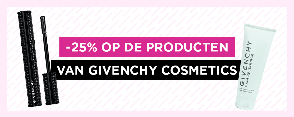 -25% on products of Givenchy Cosmetics