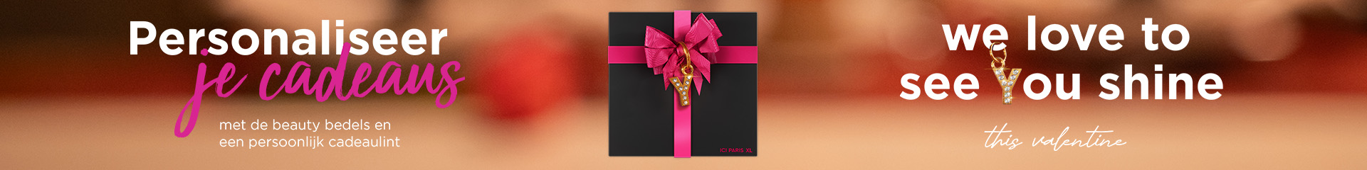 Personaliseer je cadeaus met de beauty bedels en persoonlijk cadeaulint