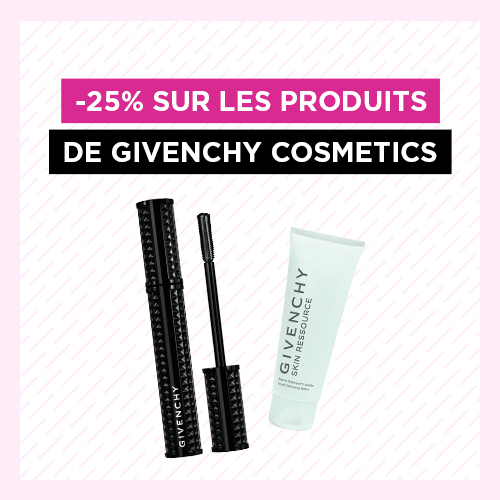 -25% on products of Givenchy Cosmetics