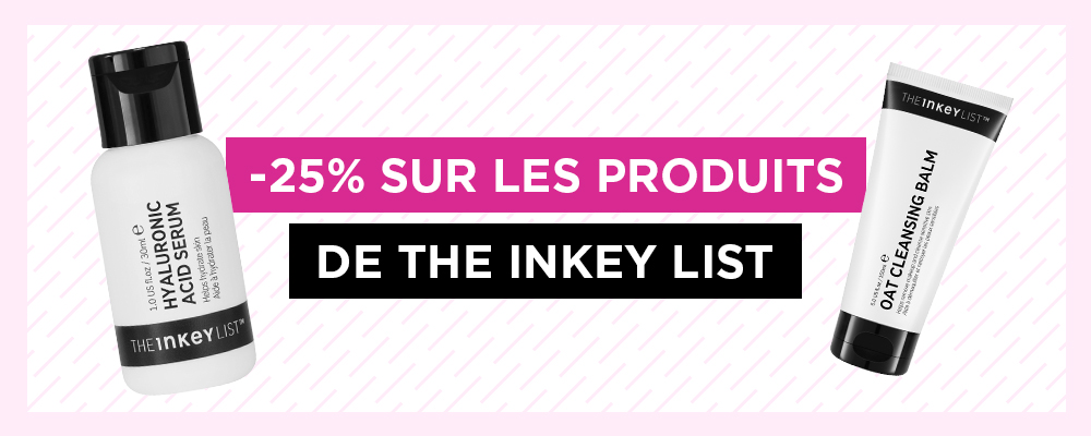 -25% on the products of The Inkey List
